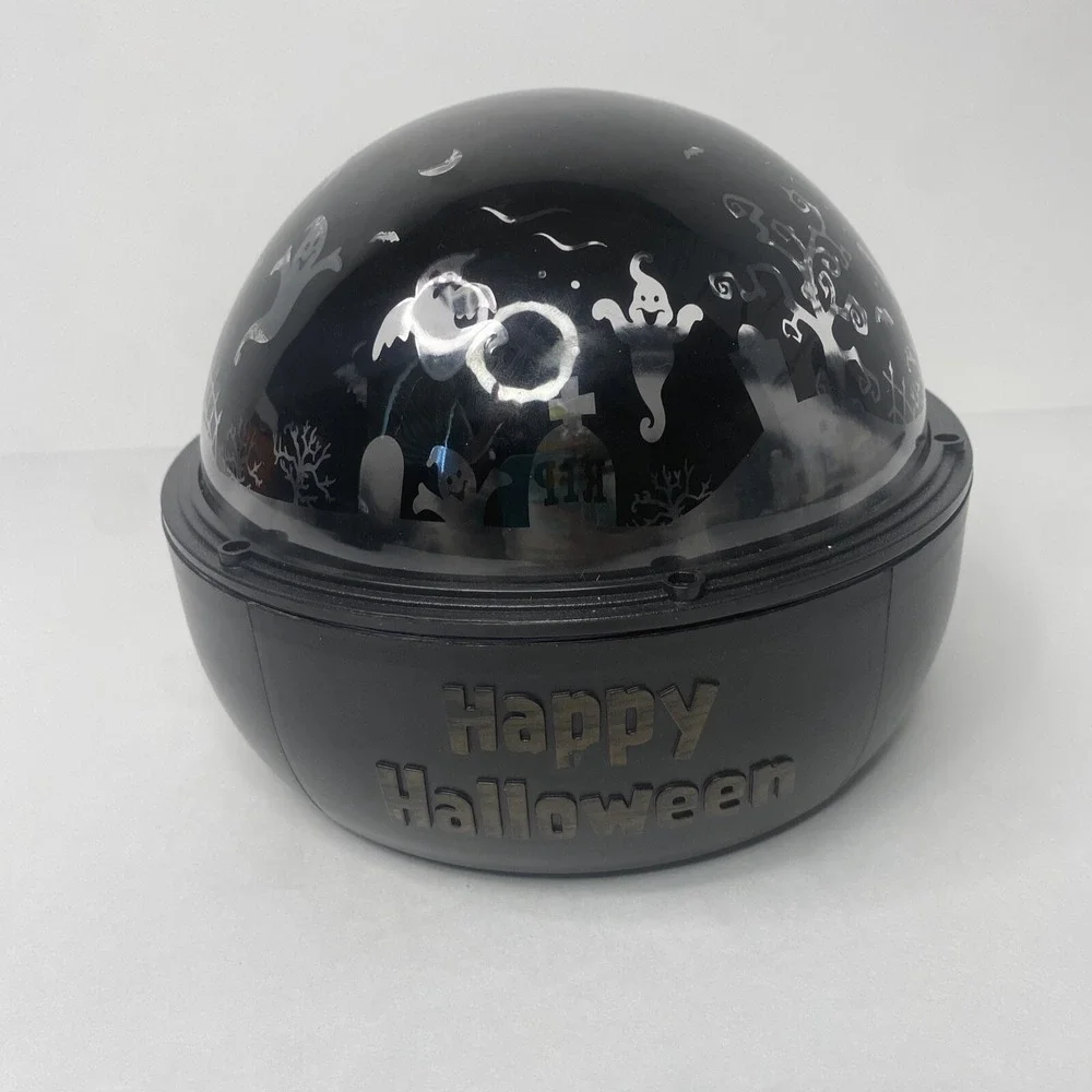 Gemmy‎ LED Light Show Halloween Dome Projection Shadowlights TESTED/WORKING